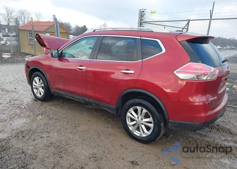 2015 Nissan Rogue Sv z USA, uszkodzony, nr VIN 5N1AT2MV8FC889484